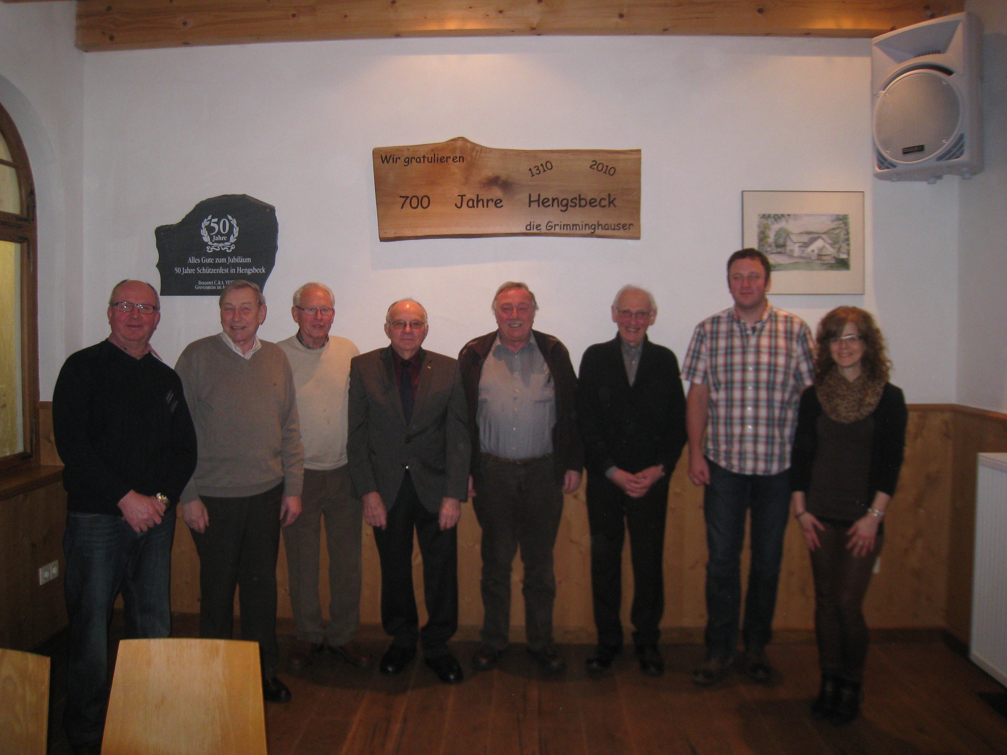Generalversammlung 2014 – Ehrungen langjähriger Mitglieder Generalversammlung 2014 – Ehrungen